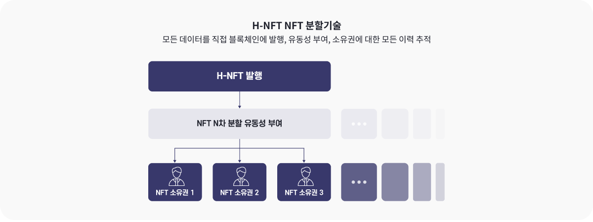 H-NFT NFT 분할기술